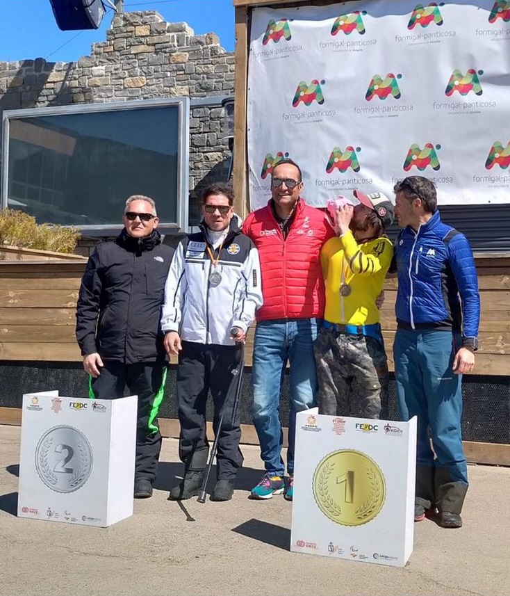 Eugenio Chac&oacute;n, subcampe&oacute;n de Espa&ntilde;a de Esl&aacute;lom